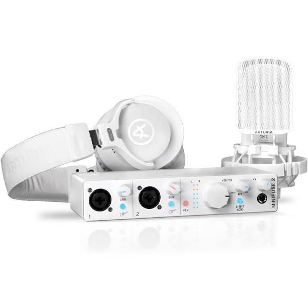 Arturia MiniFuse Recording Pack - White