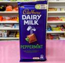 Cadbury Dairy Milk Peppermint Chocolate Block 180g