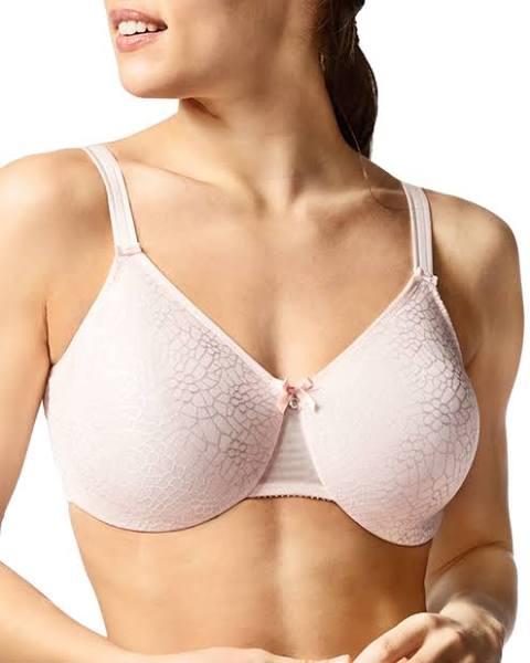 David Jones Chantelle C Magnifique Moulded Bra in Soft Pink, Size 12E