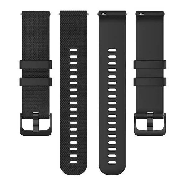 Strapmall Watch Band For Garmin Vivomove/forerunner245 Quick Release-Black - AfterPay & zipPay Available