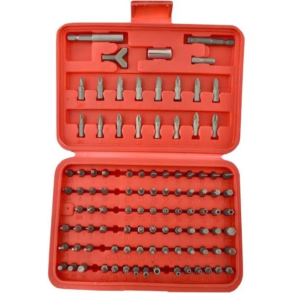 AB Tools 100pc Screwdriver Drill Wrench Torx Security Bit Tamperproof Hex Bit Set - AfterPay & zipPay Available