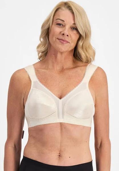 Playtex 18 Hour Comfort Strap Wirefree Bra (Beige) 16DD