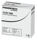 Powertech 12.8V Lithium Deep Cycle Battery Gn2 - 18Ah