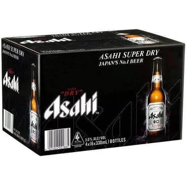 Asahi Super Dry Beer 330ml - 24 Pack