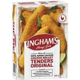 Ingham's Frozen Chicken Breast Tenders Original 400g