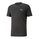 Puma Mens Favourite Heather Running Tee Black M @ Rebel Active