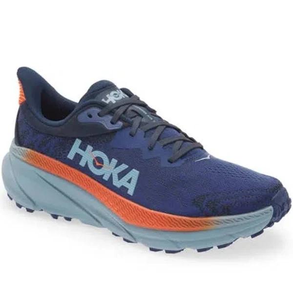 Hoka Challenger 7 Running Shoe Outer Space / Dark Citron