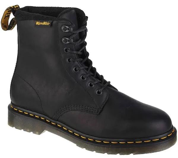 Dr. Martens 1460 Pascal Valor WP Ankle Boots in Leather Black