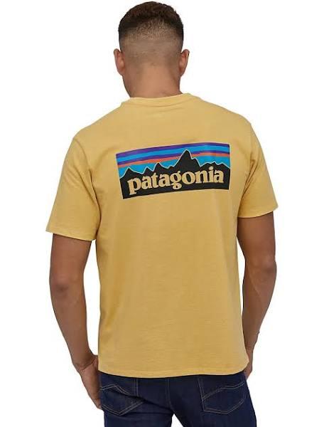 Patagonia Men's P-6 Logo Responsibili-Tee - Surfboard Yellow / XS