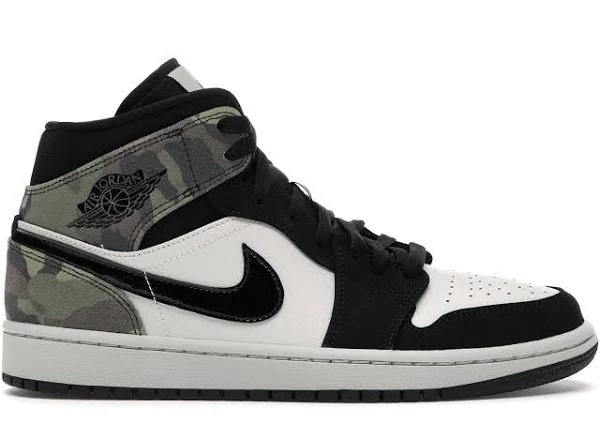 Air Jordan 1 Mid 'Camo' Shoes - Size 13