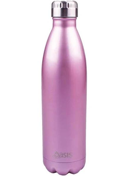 Oasis Insulated Drink Bottle Stainless Steel 750ml Blush