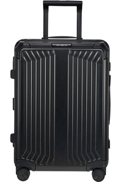 Samsonite Lite-Box Alu 55cm Spinner Black