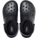 Crocs Black Classic Lined Clogs