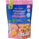 Woolworths Jumbo Cooked Prawn 500g