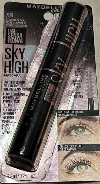 Maybelline 799 Cosmic Black Lash Sensational Sky High Mascara Postage