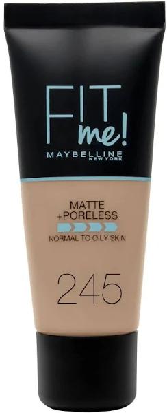 Maybelline Fit Me Matte & Poreless Foundation 245 Classic Beige 30ml