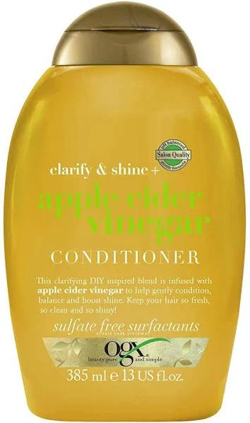 OGX Apple Cider Vinegar Conditioner for Oily and Greasy Hair, 385 ml