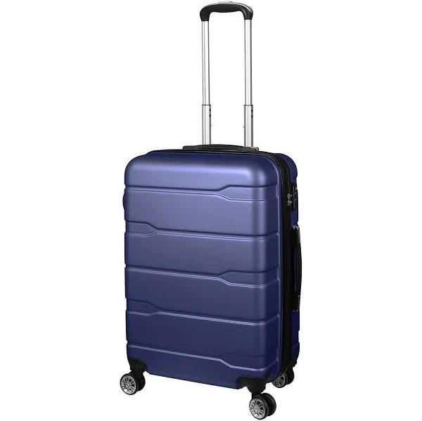 Slimbridge 20" Expandable Luggage Travel Suitcase Trolley Case Hard Navy