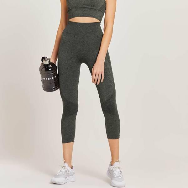 MP Women's Curve High Waisted 3/4 Leggings - Carbon Marl - XL