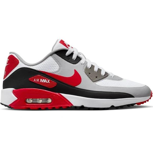 Nike Golf Shoes - Air Max 90 G - White - University Red 2023