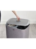 Joseph & Joseph Tota 90-litre Laundry Separation Basket - Grey