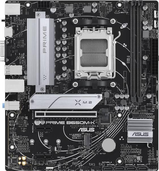 Asus Prime B650M-K AMD B650 Socket AM5 Micro ATX