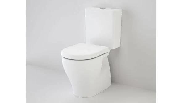 Caroma Luna Cleanflush Close Coupled Toilet Suite S Trap, Back Entry