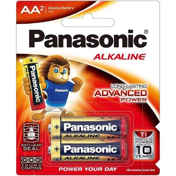 Panasonic AA 2 Pack Alkaline Battery