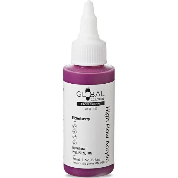 Elderberry - Global Colours High Flow Professional Acrylic - 50ml