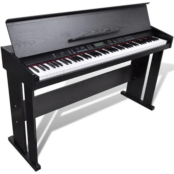 Classic Electronic Piano Digital Piano with 88 Keys & Music Stand