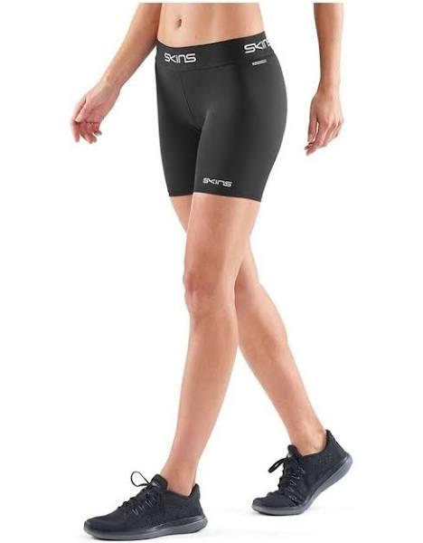 Skins | Womens DNAmic Force Half Tights (Black) S