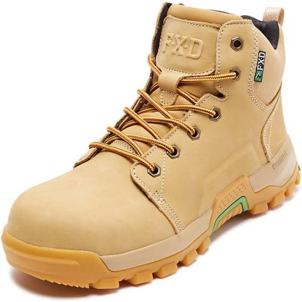 FXD WB-3 Nitrolite Premium Leather Work Boot Wheat / US9 (UK/AUS 8)