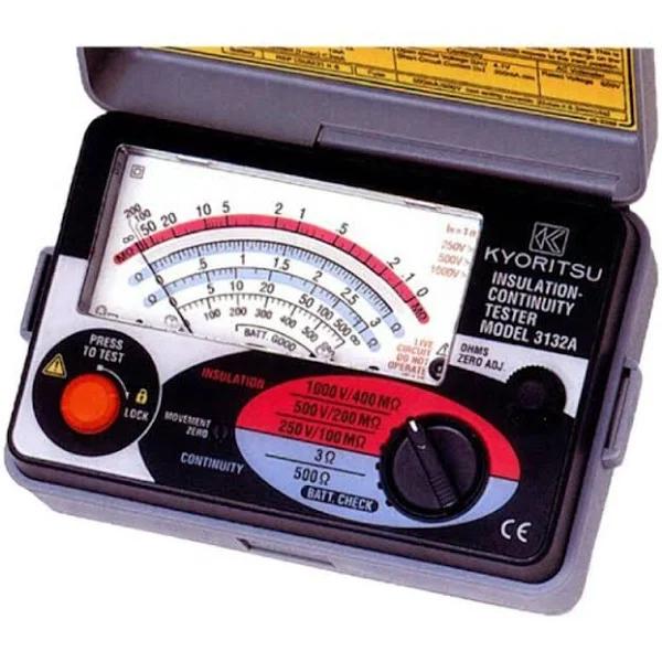 Kyoritsu - 3132A Analogue Insulation Tester / Continuity Tester