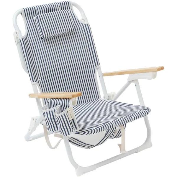 Sunnylife The Resort Luxe Beach Chair - Coastal Blue