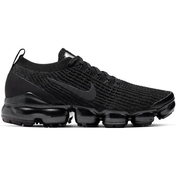 Nike Womens Air VaporMax Flyknit 3, Triple Black, Size 07.5