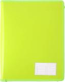 Bantex Zipper Binder 2D Ring 25mm A4 Lime