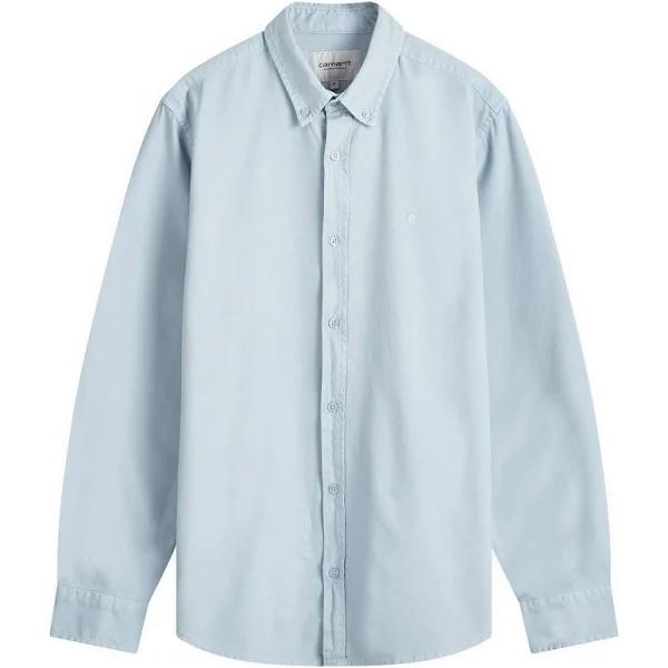 Carhartt WIP L/S Bolton Shirt Dusty Ice S