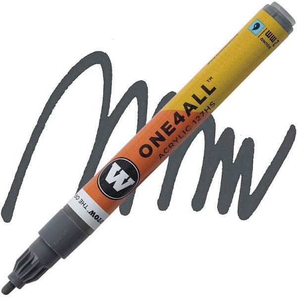 MOLOTOW : ONE4ALL : 127HS : Acrylic Marker : 2mm : Grey Blue Dark 238