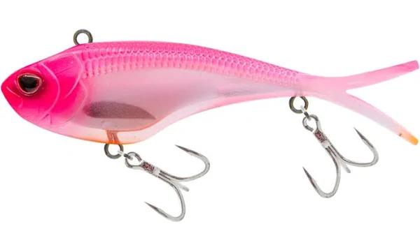 Nomad Vertrex Swim Soft Vibe Lure 75mm Hot Pink Orange