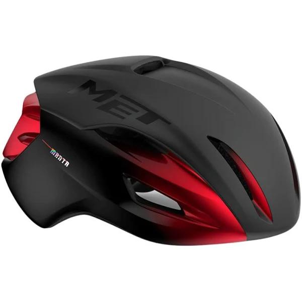 Met Manta MIPS Road Helmet Black/Red Large