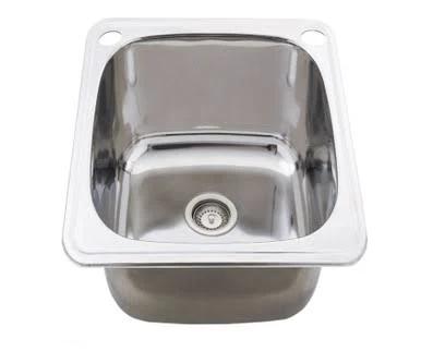 Classic 35L Slim Utility Sink | Made from Rubber in Stainless Steel by Everhard