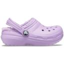 Crocs Kids Classic Lined Clog - Orchid