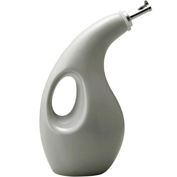 Rachael Ray Stoneware EVOO Dispensing Bottle, Sea Salt Gray