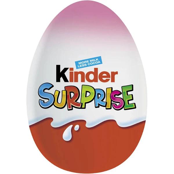 Kinder Surprise Chocolate Egg 20g - Pink