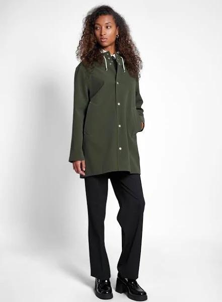 Stockholm Matte Raincoat Green