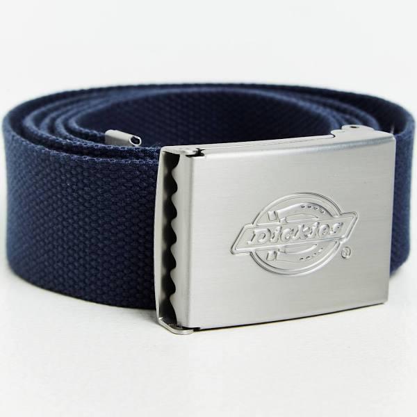 Dickies Unisex Webbed Belt Navy One Size