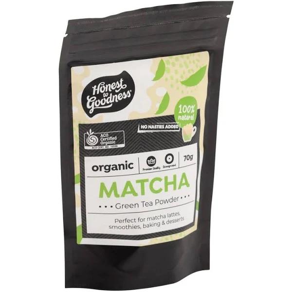 Honest to Goodness Organic Matcha Green Tea Powder 70g