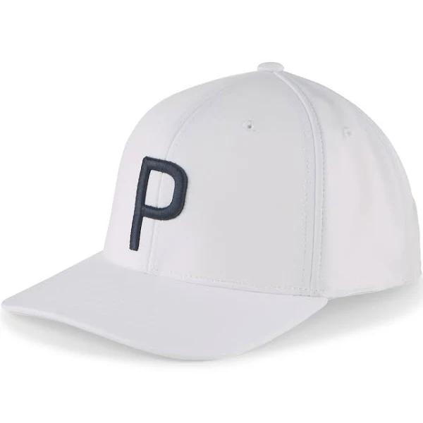 Puma P Hat - White Glow/Deep Navy