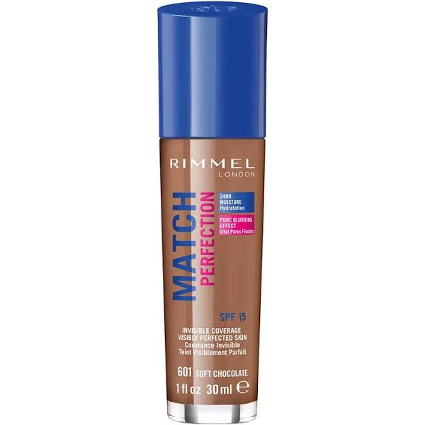 Rimmel Match Perfection Foundation 601 Soft Chocolate