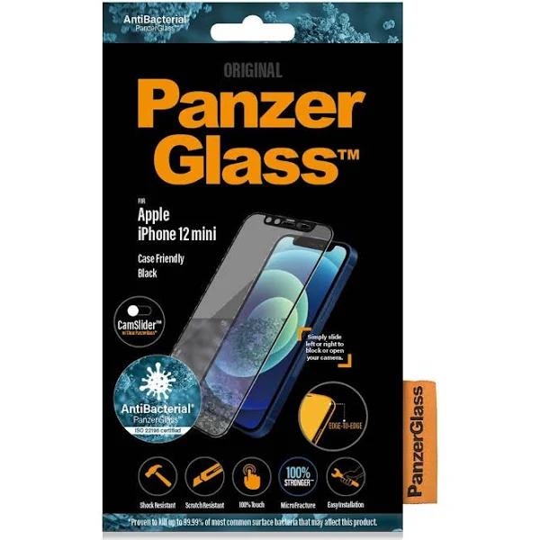 PanzerGlass Apple iPhone 12 Mini - Black - CamSlider - Screen Protector